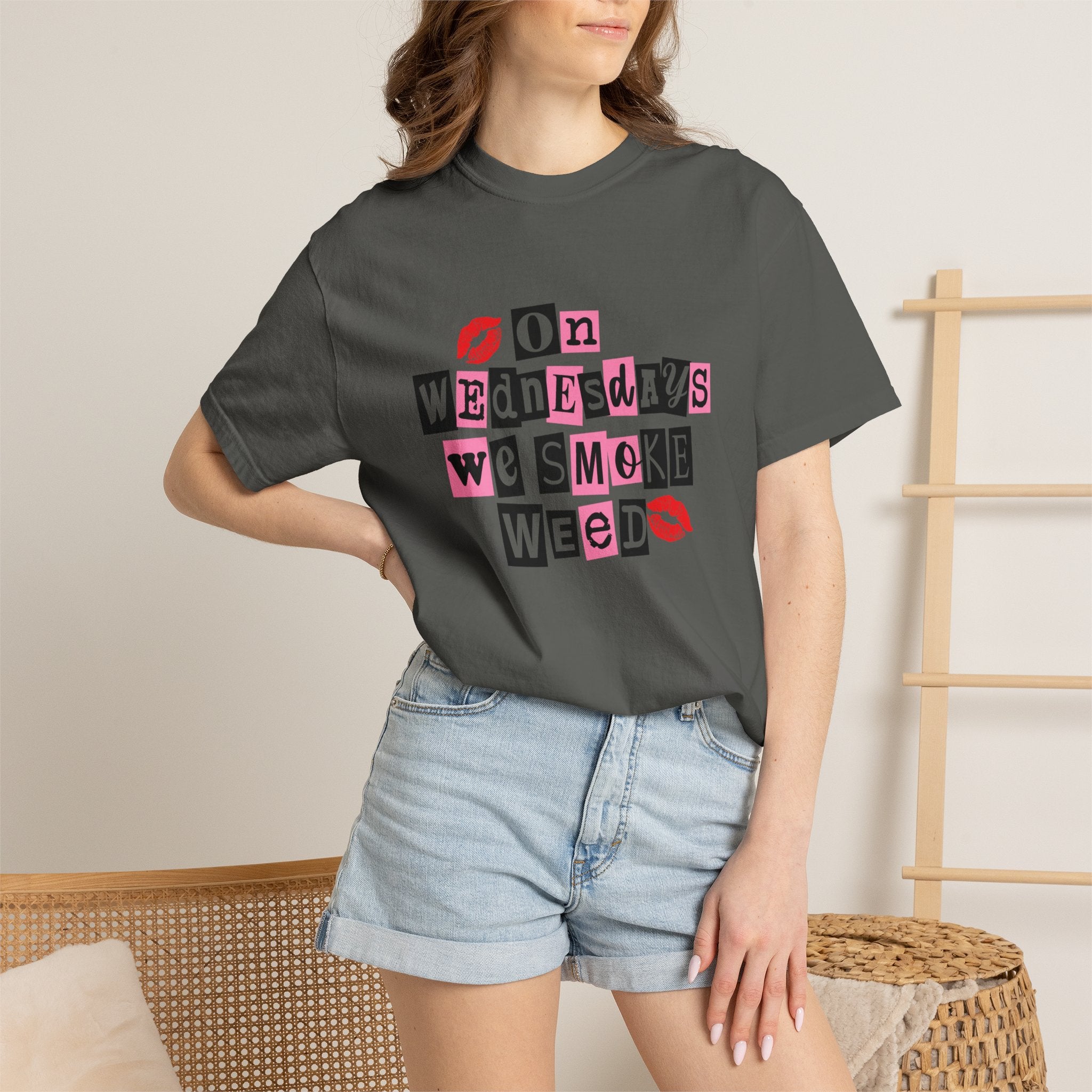 On Wednesdays We Smoke Weed T-Shirt - Comfort Colors