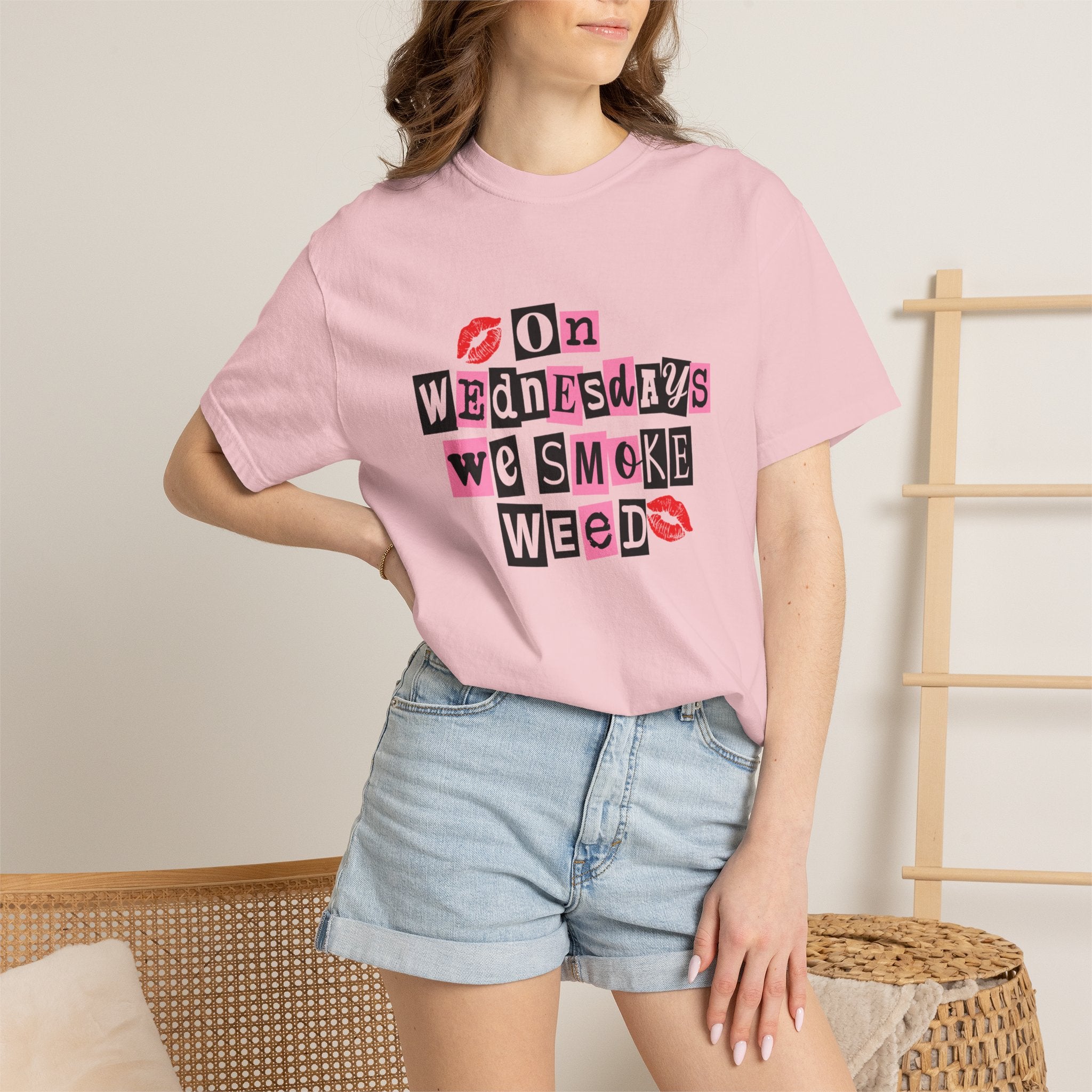On Wednesdays We Smoke Weed T-Shirt - Comfort Colors
