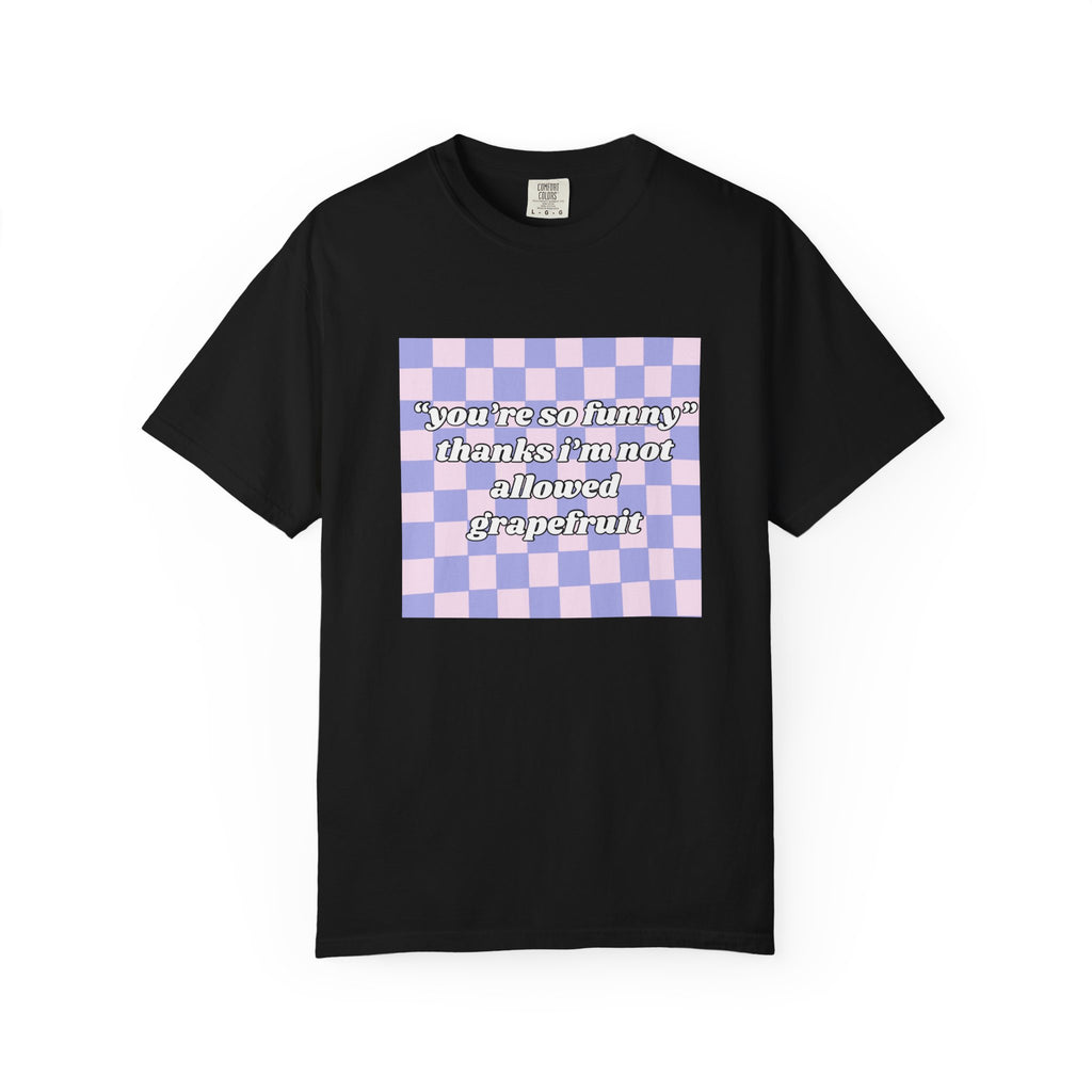 Grapefruit Checkered T-Shirt