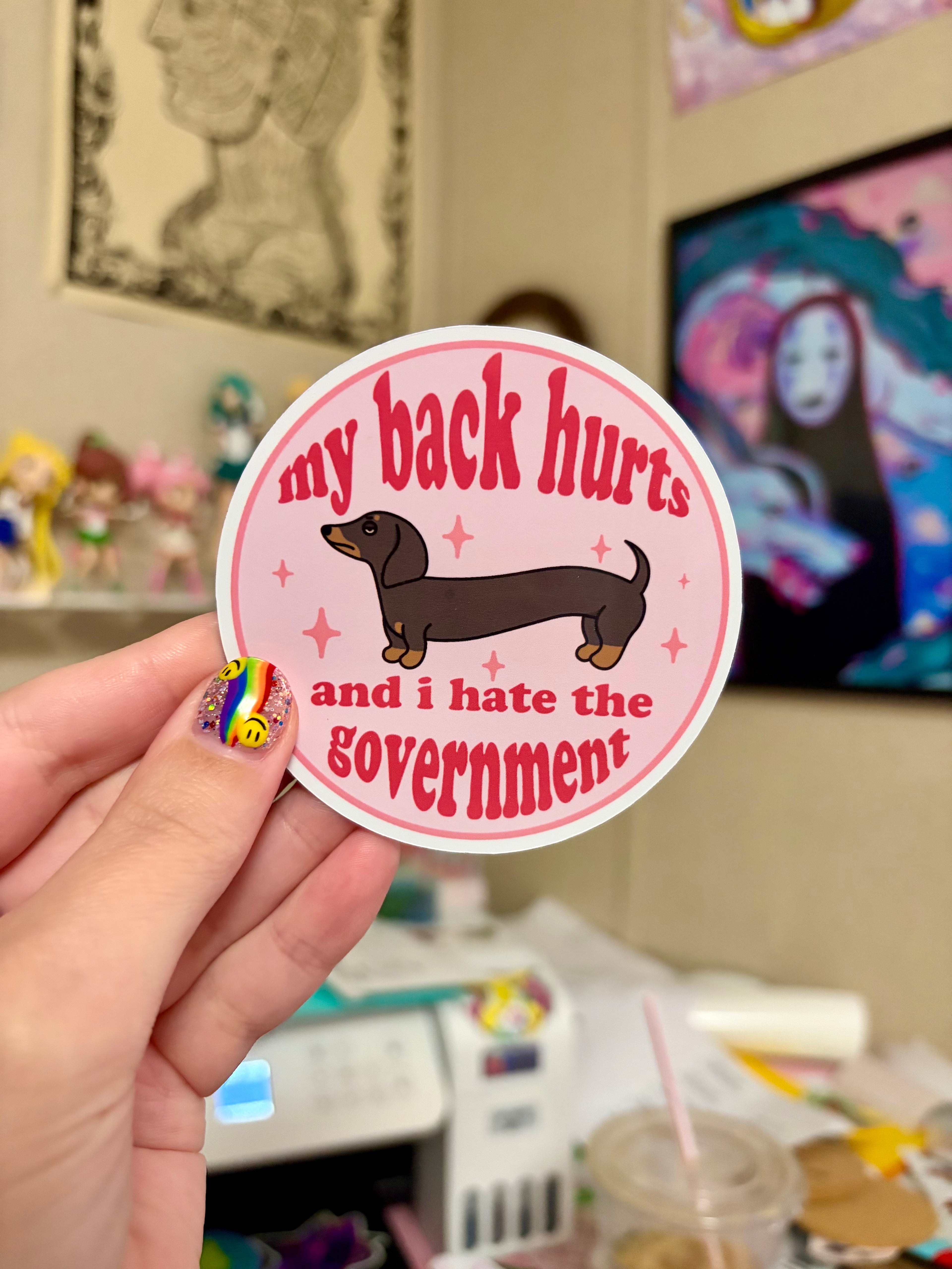 Mad at the “government”