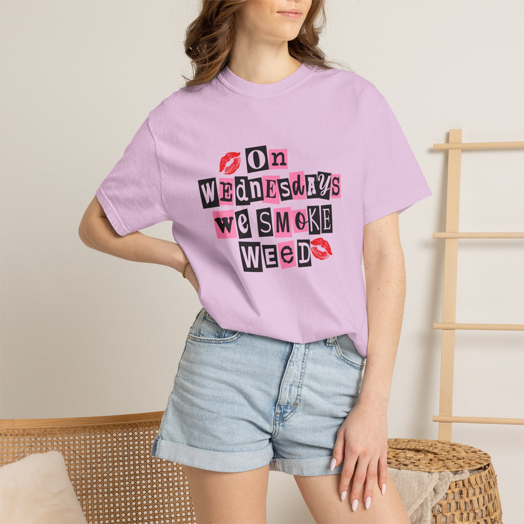 On Wednesdays We Smoke Weed T-Shirt - Comfort Colors
