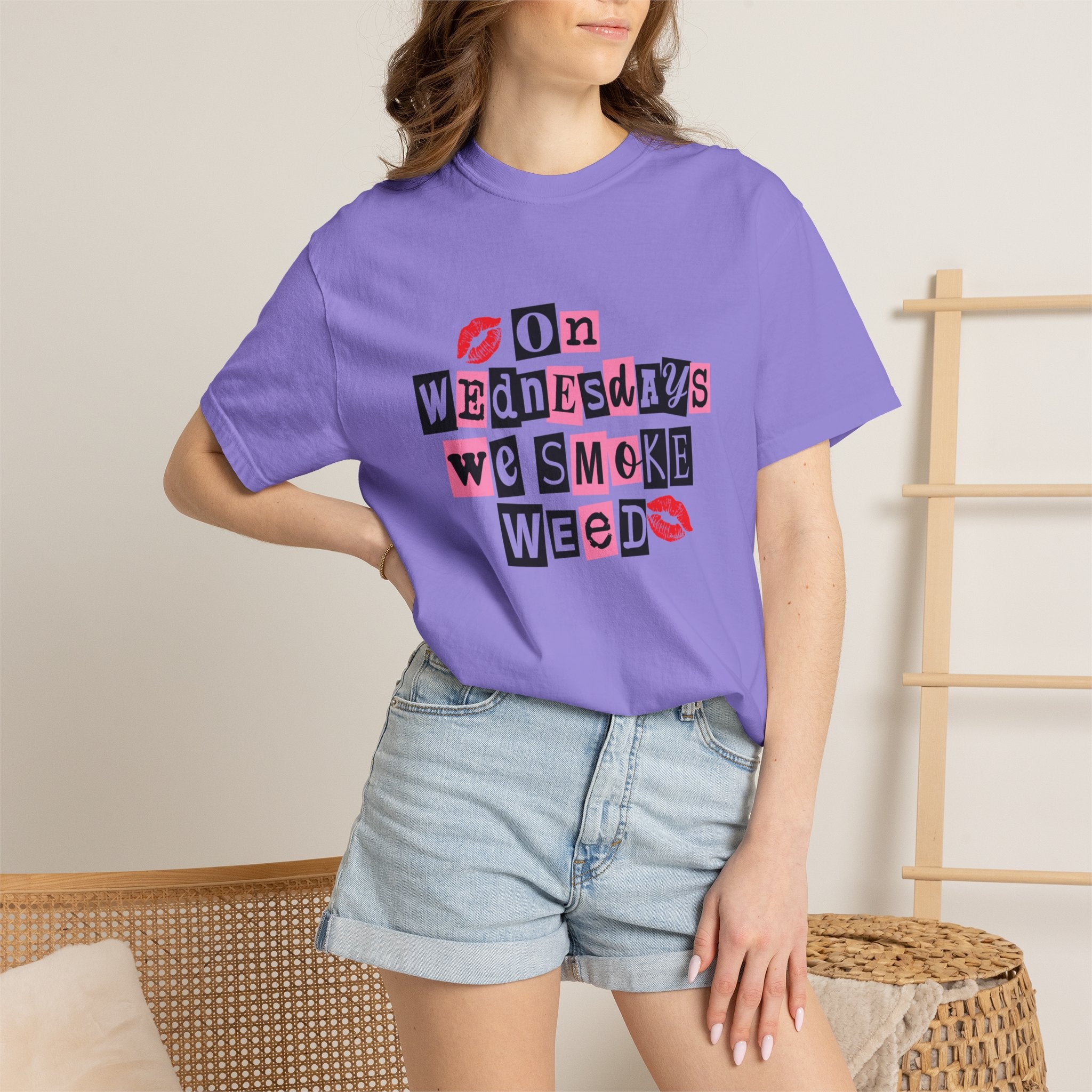 On Wednesdays We Smoke Weed T-Shirt - Comfort Colors
