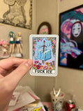 F*CK ICE waterproof sticker
