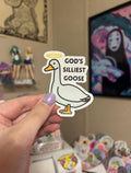 Silly Goose waterproof Sticker