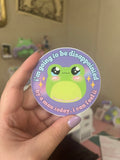 I Can Feel It Waterproof Sticker