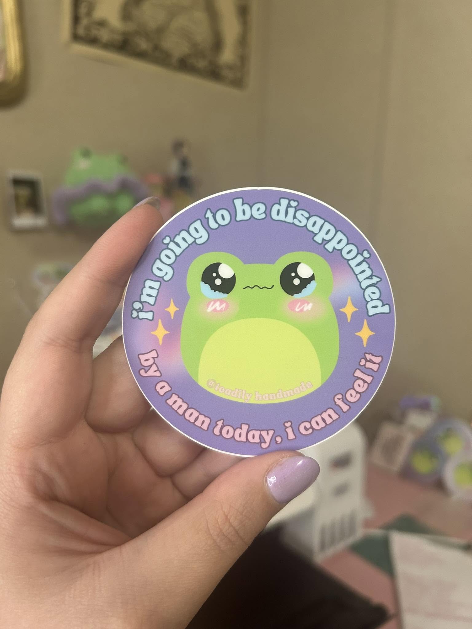 I Can Feel It Waterproof Sticker