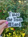 Tism 4X4 Waterproof sticker