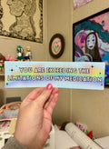 limits of my medication bumper sticker