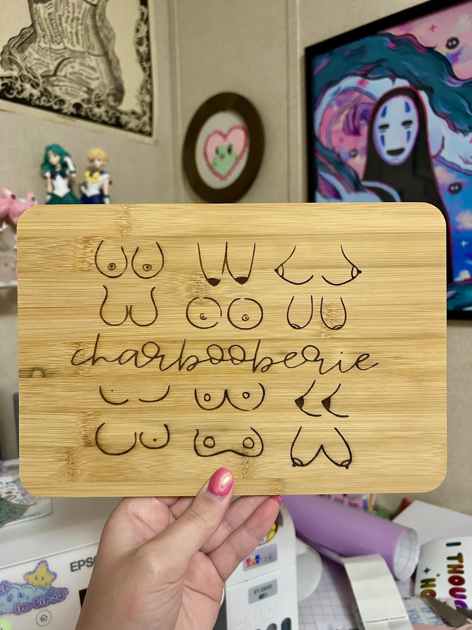 charBOOBerie board