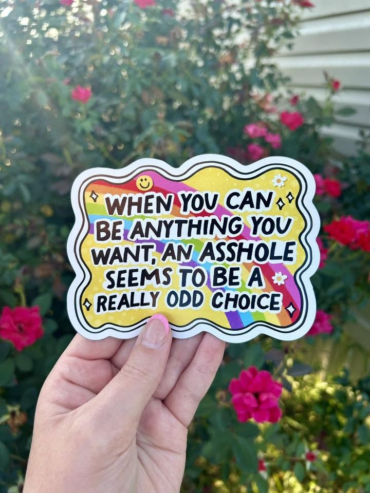 When You Can Be Anything...