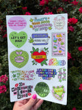 420 Sticker Sheet