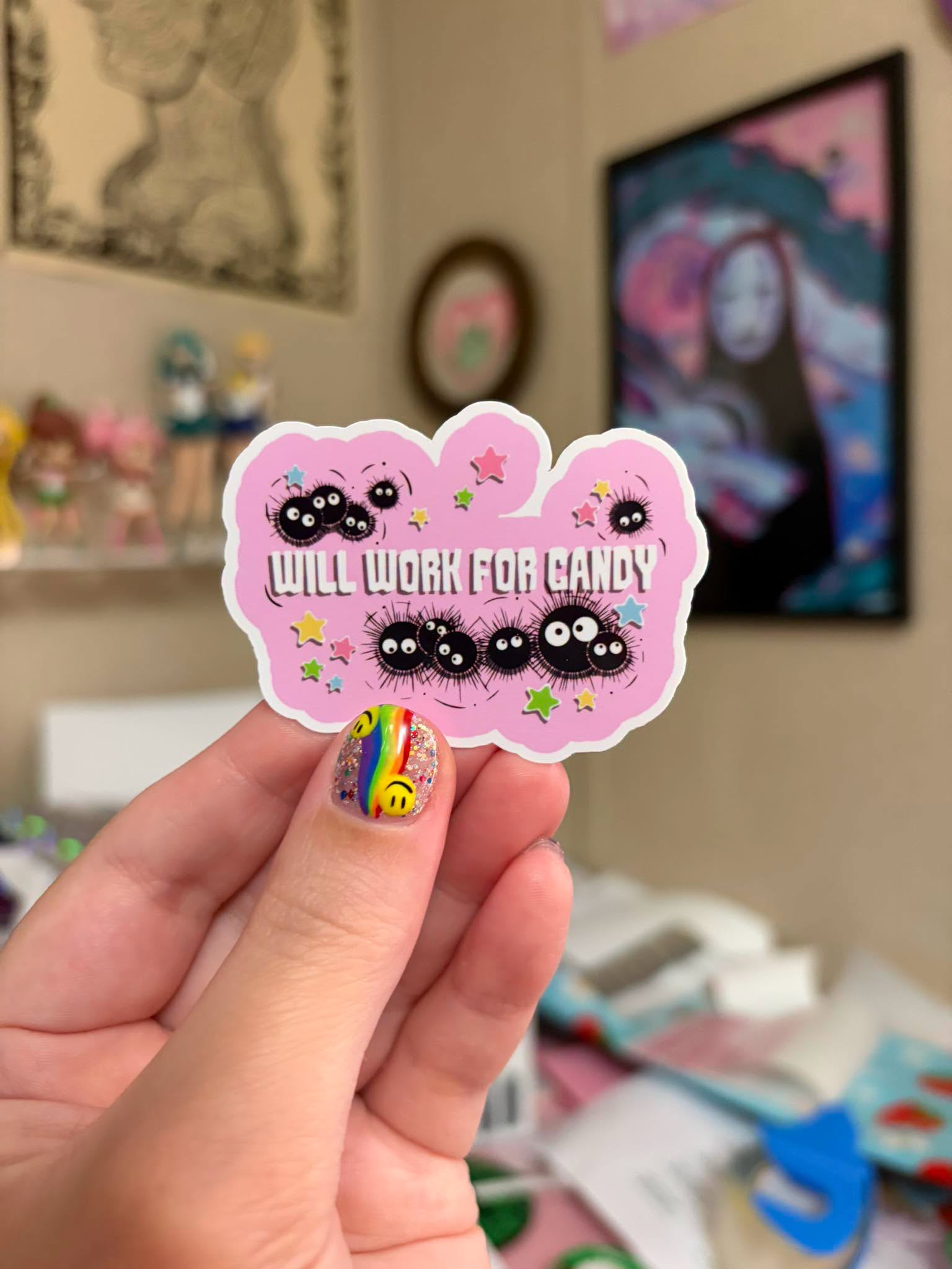 Will work for candy