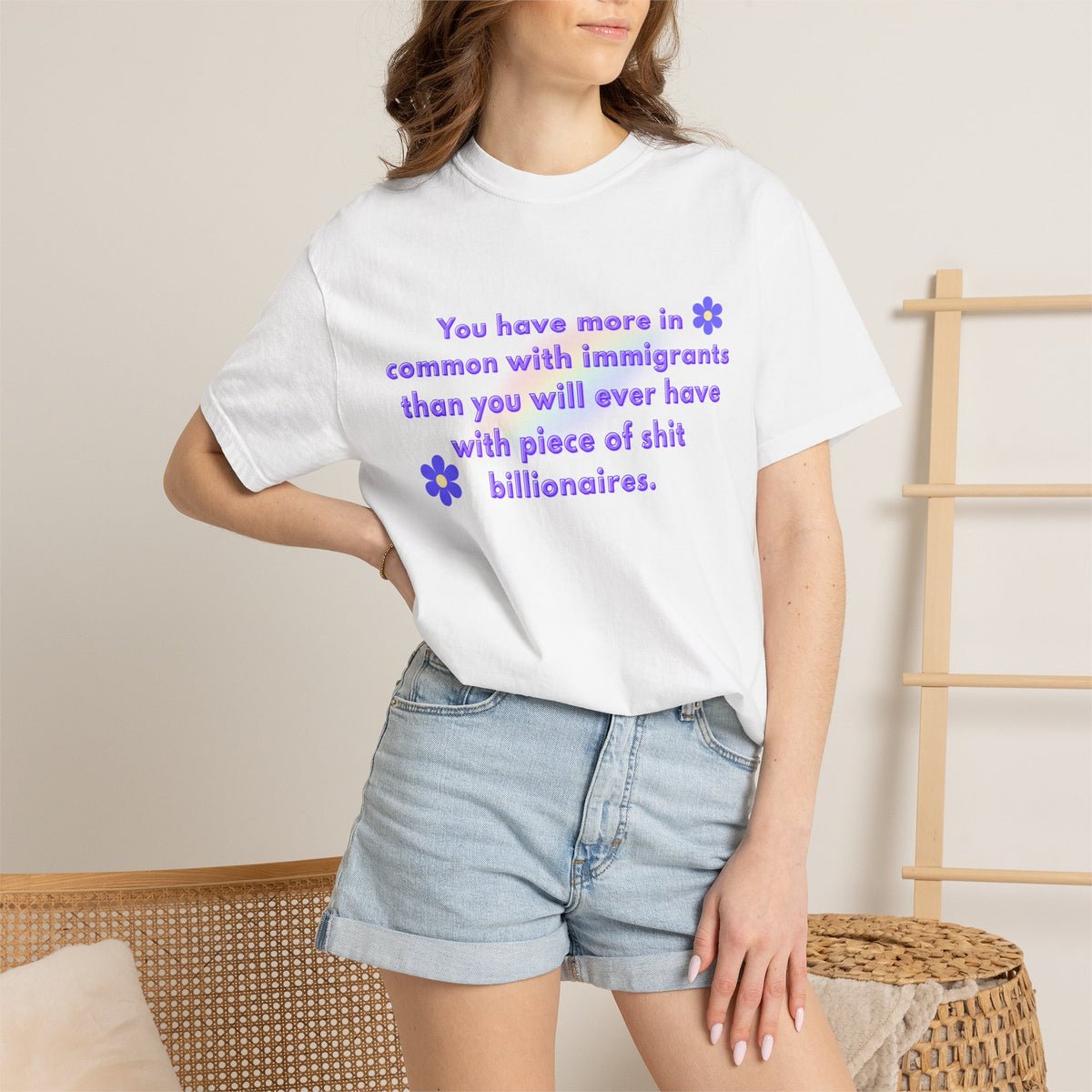 More In Common With Immigrants T-shirt