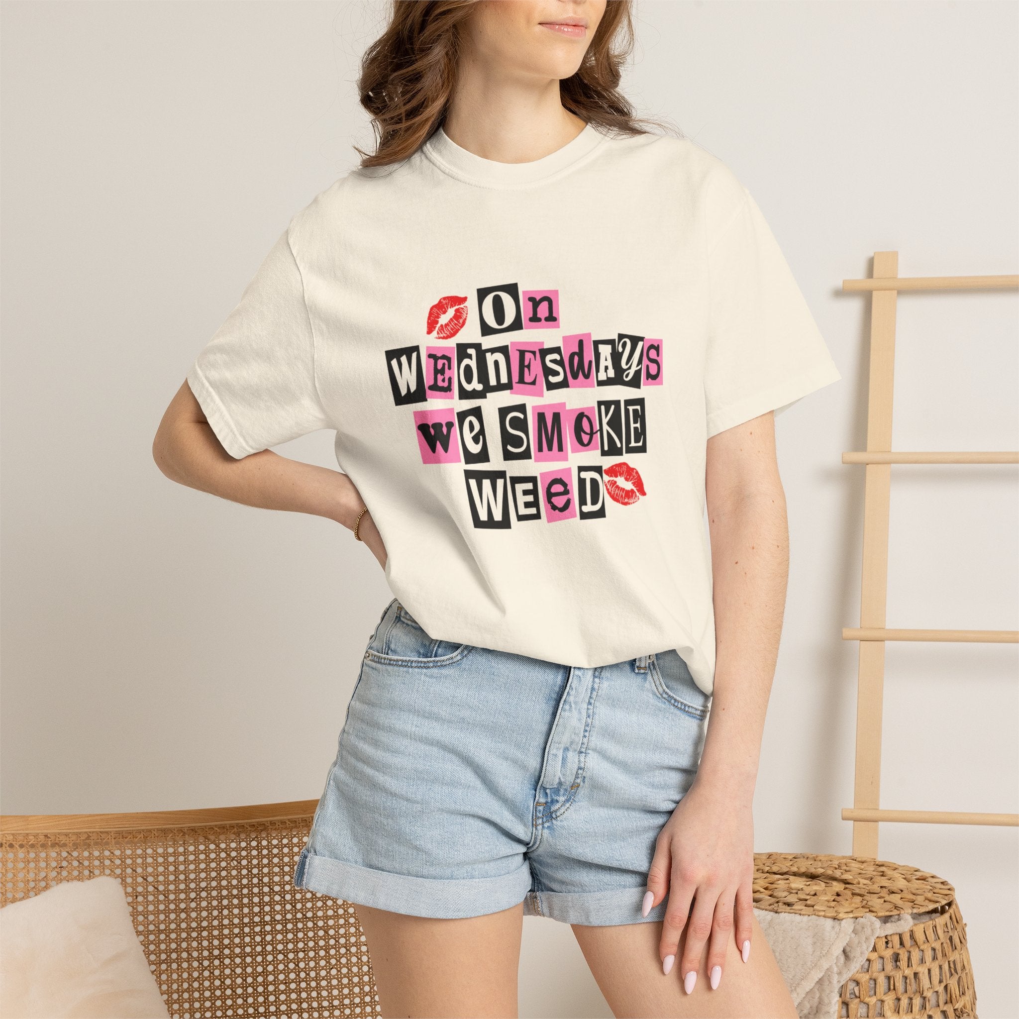 On Wednesdays We Smoke Weed T-Shirt - Comfort Colors