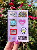Mini sticker sheet 1