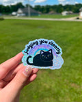 Silently Judging You Sticker