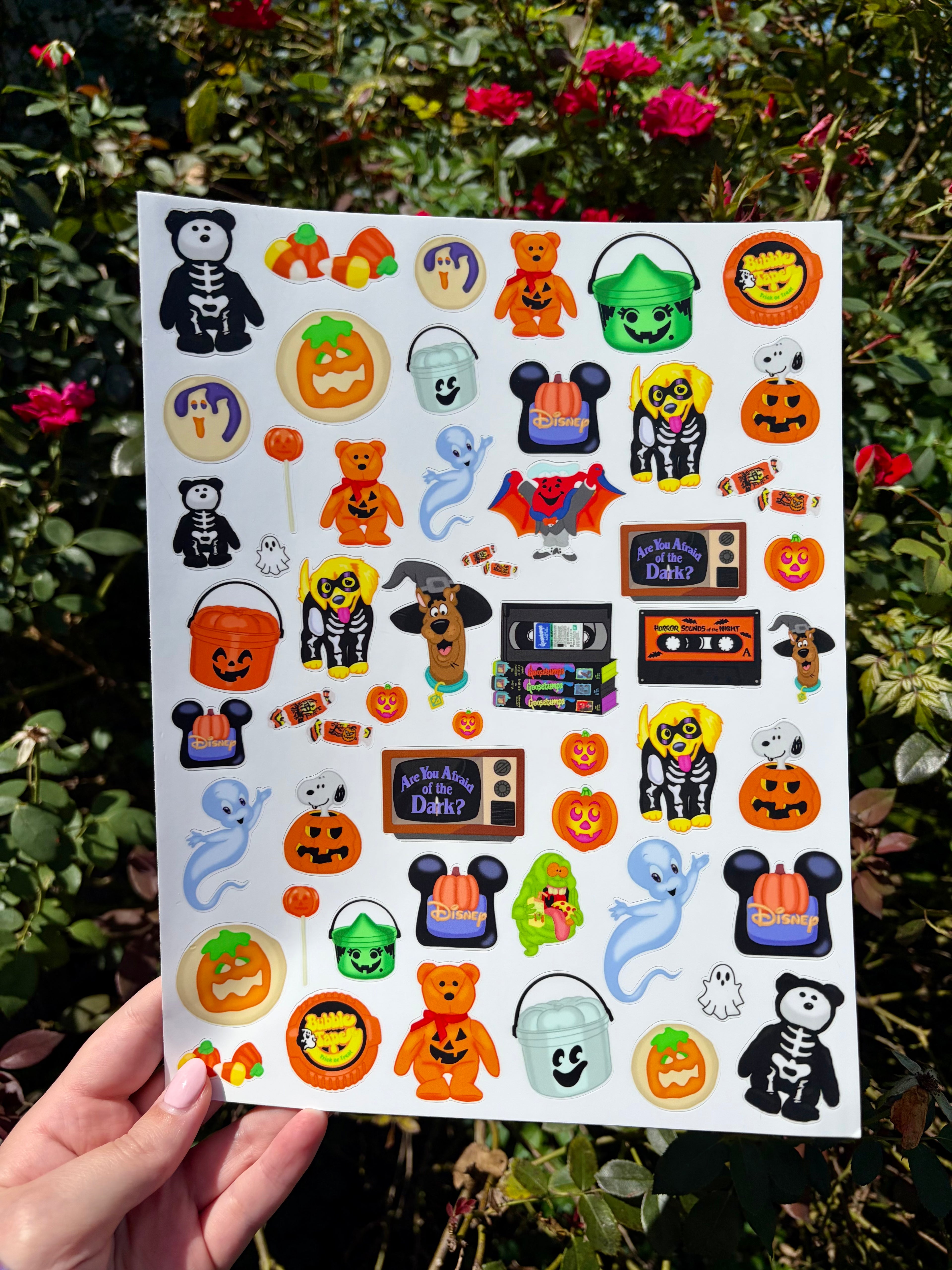 Halloween sticker sheet!!!