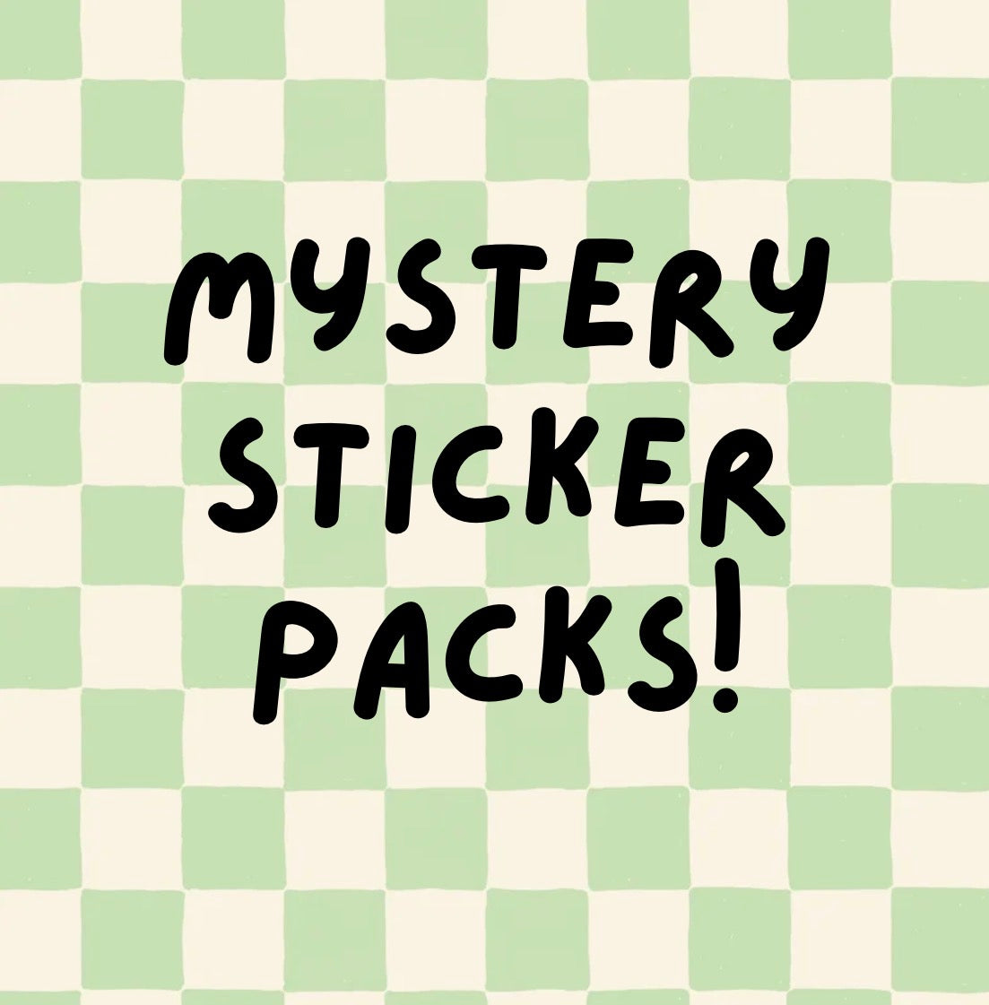 MYSTERY STICKER PACKS!!!!