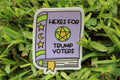 Hexes for trump voters waterproof sticker