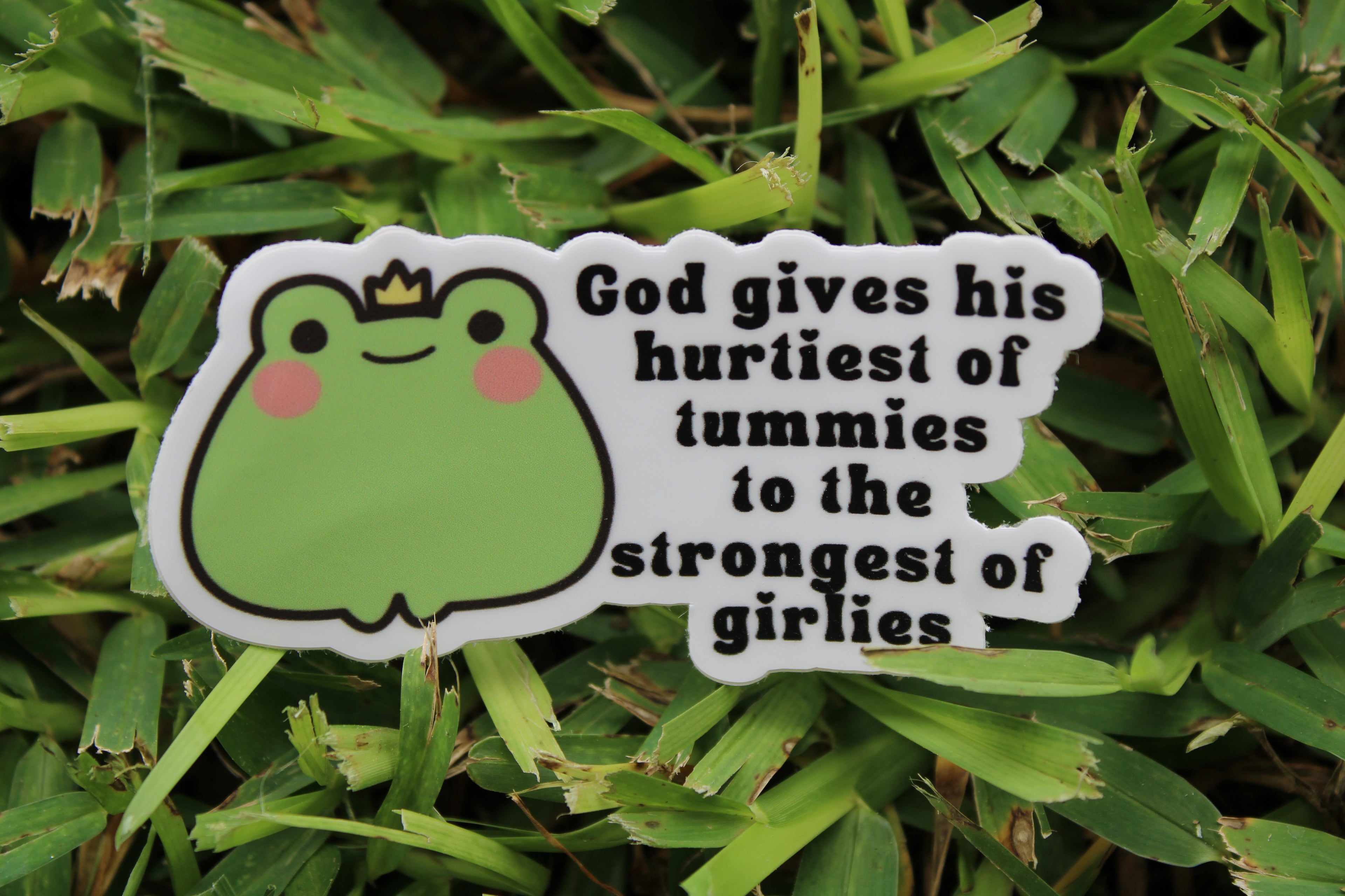 Hurtiest Of Tum Tums Waterproof Sticker
