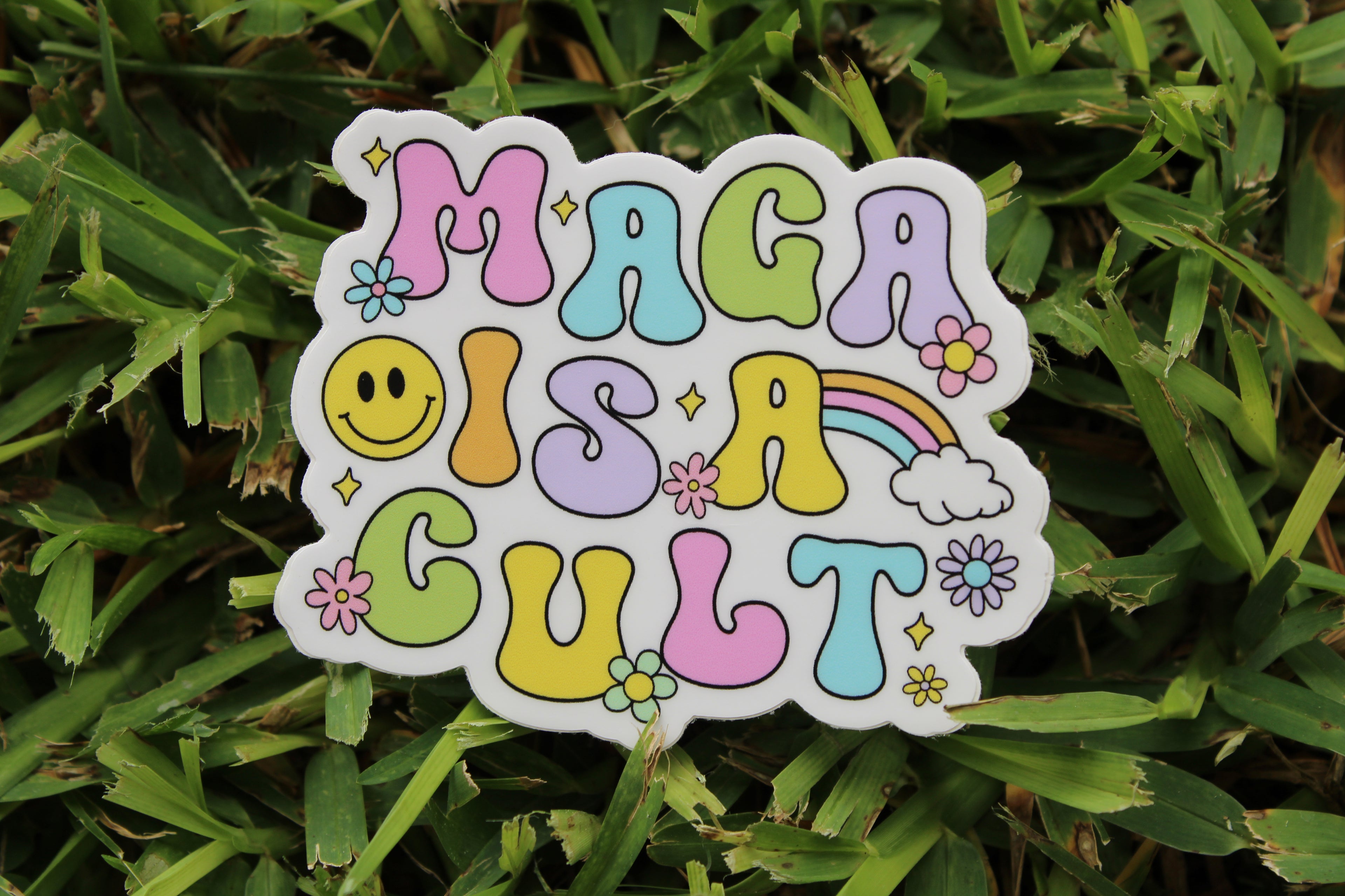 MAGA is a cult sticker